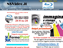 Tablet Screenshot of nsvideo.it